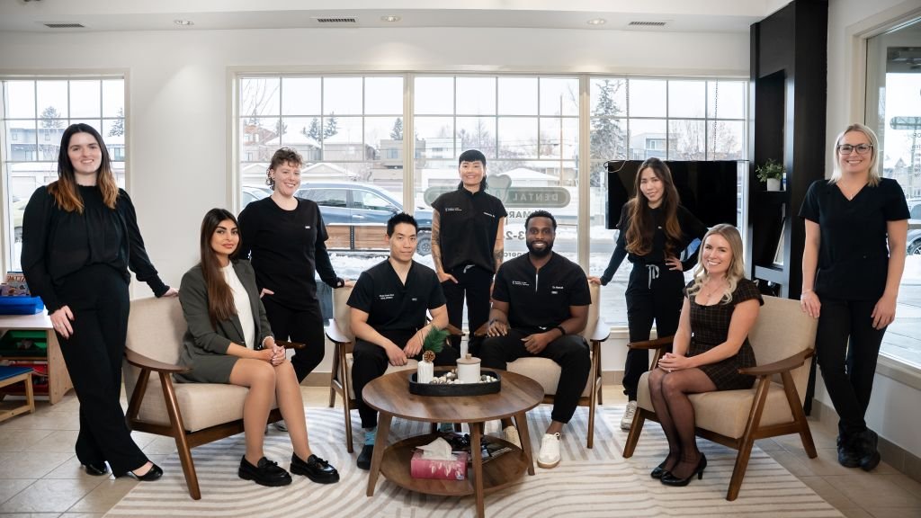 dental clinic staff in marda loop calgary